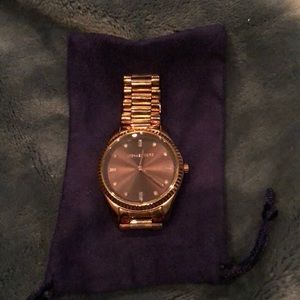 Michael Kors rose gold watch
